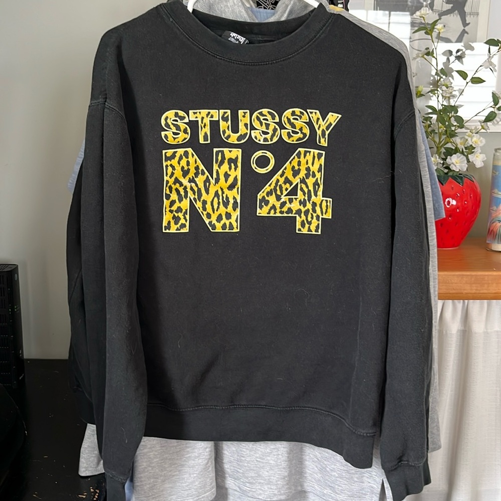Stussy No 4 Sweatshirt size L
